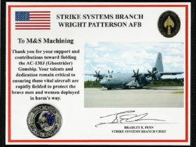 Strike Systems Branch Award, Wright Patterson Air Force Base, Award